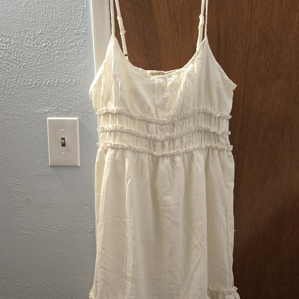 Liberty White Maxi Dress